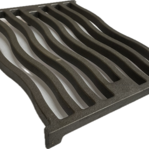 B-995 FRONT WAVY GRATE, 12 X 13-1/4"